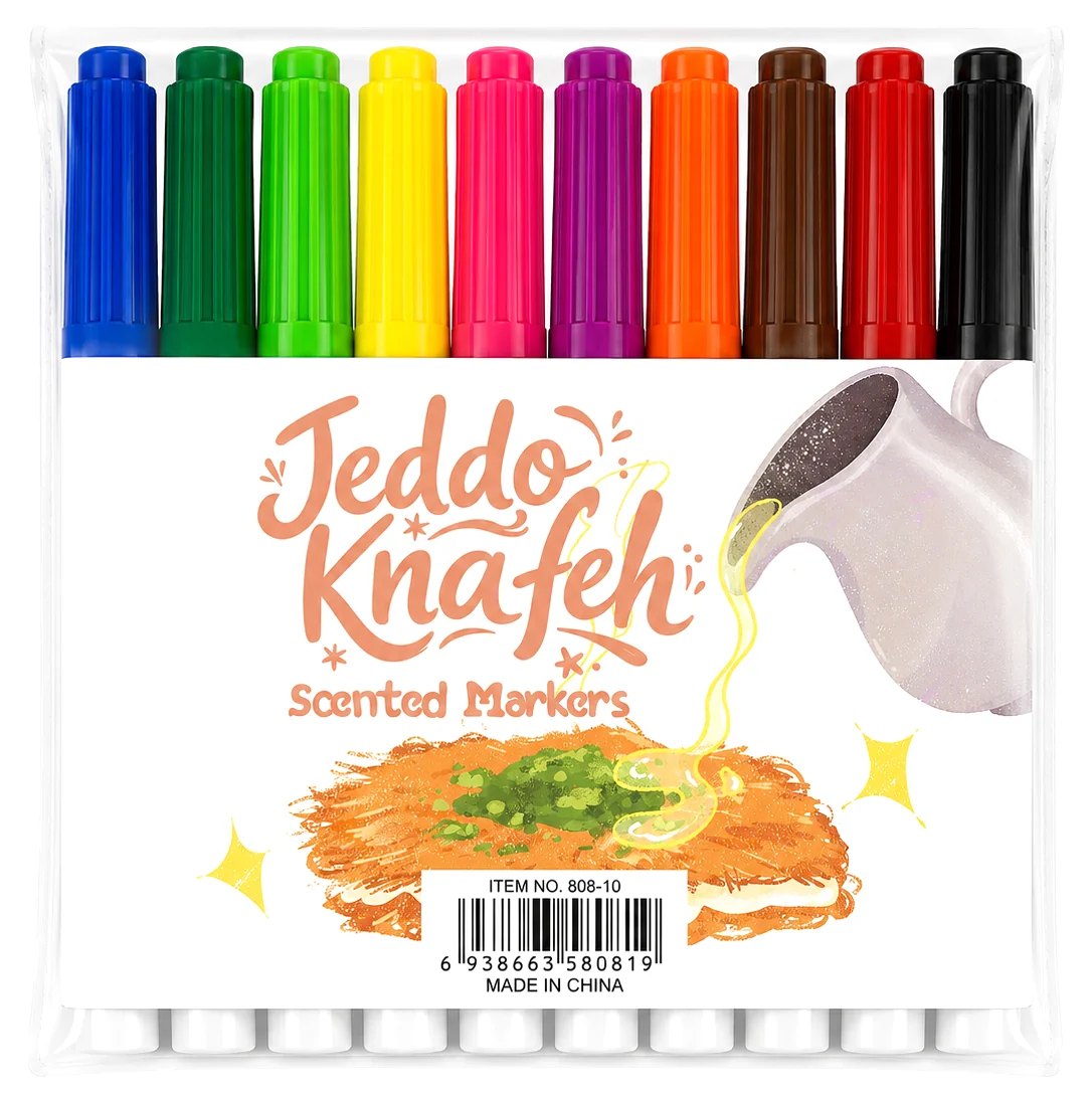 Jeddo Knafeh scented markers